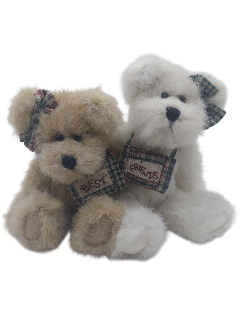 Boyds Bears Plush Set Bestest & Buddy Truefriends Retired Best Friends 903005